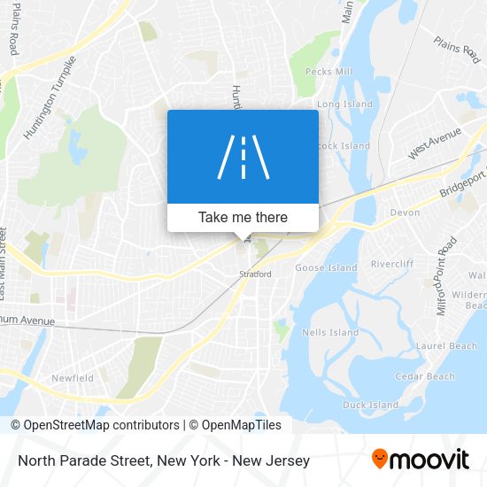 Mapa de North Parade Street
