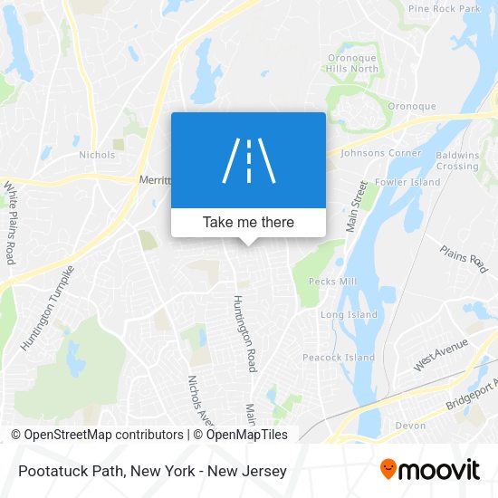 Mapa de Pootatuck Path