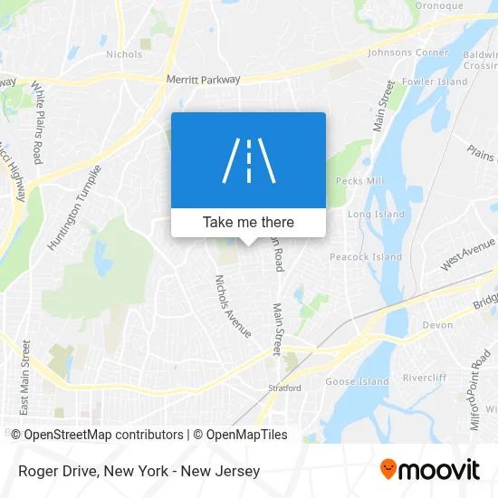 Roger Drive map