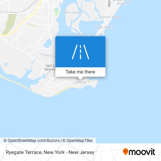 Ryegate Terrace map