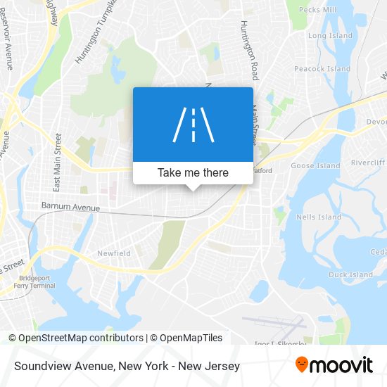 Soundview Avenue map