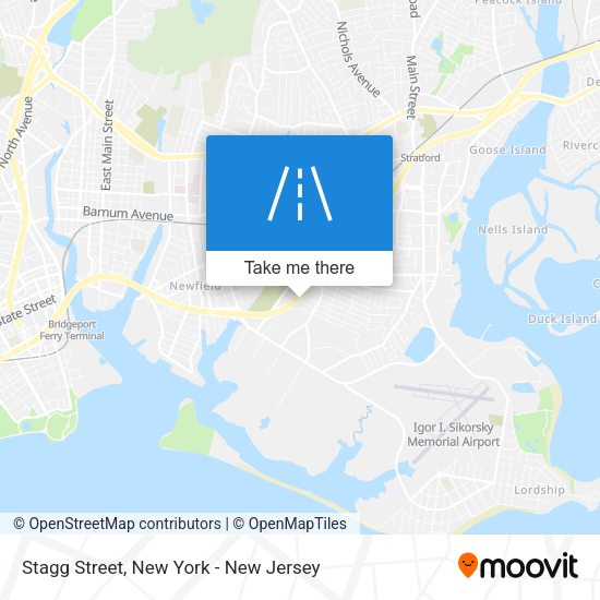 Mapa de Stagg Street
