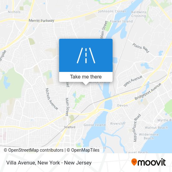 Mapa de Villa Avenue