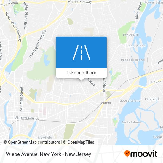 Mapa de Wiebe Avenue