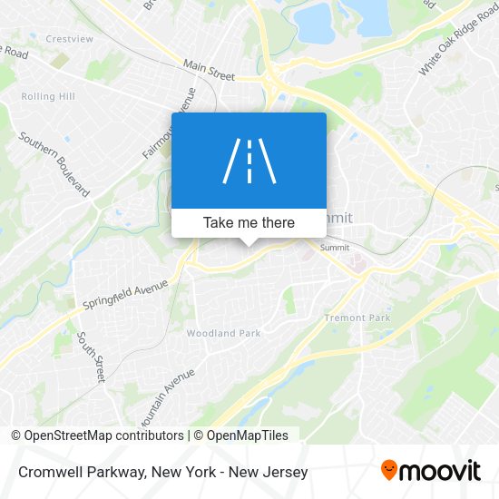 Mapa de Cromwell Parkway