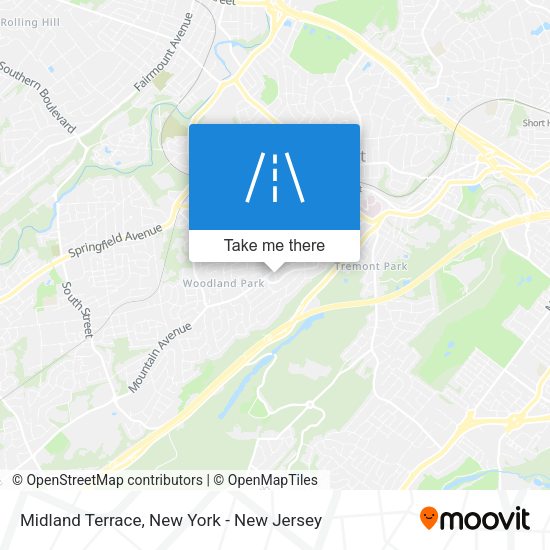 Mapa de Midland Terrace