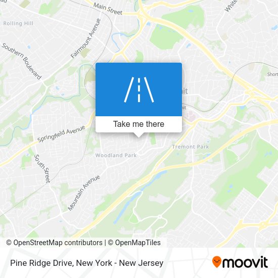 Mapa de Pine Ridge Drive