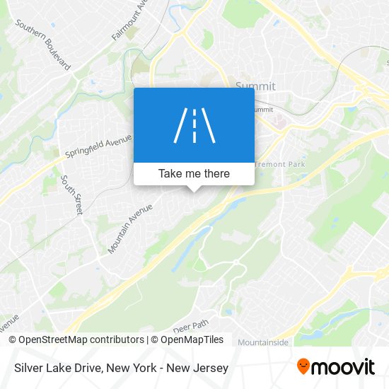 Silver Lake Drive map