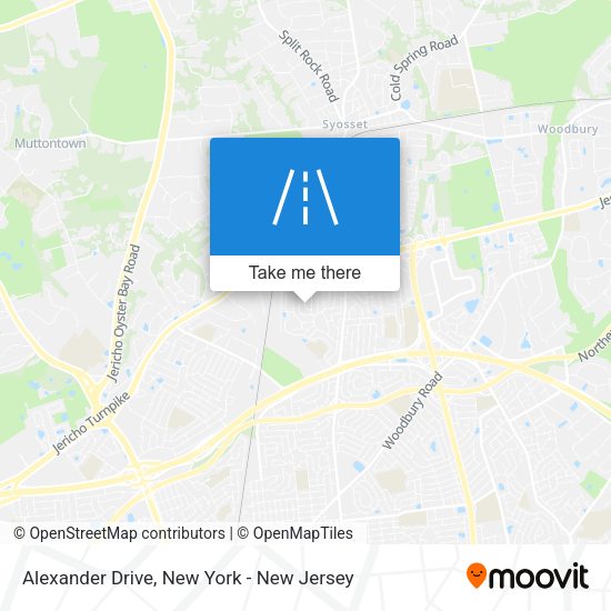 Mapa de Alexander Drive