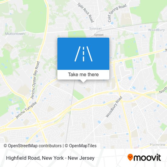 Mapa de Highfield Road