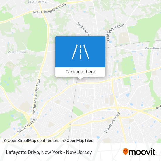 Mapa de Lafayette Drive