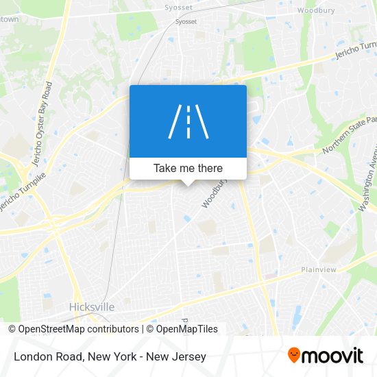 London Road map