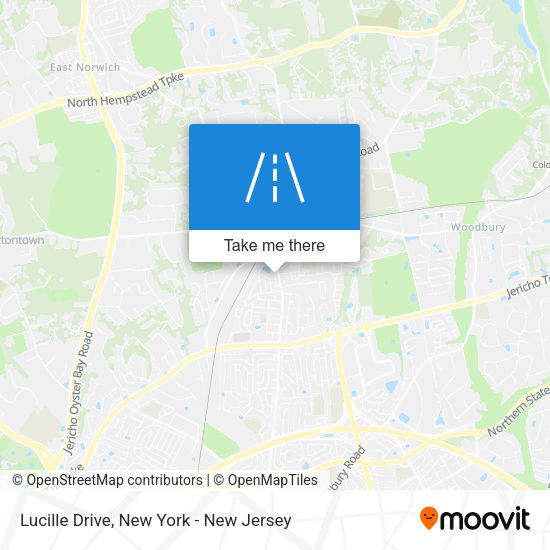 Mapa de Lucille Drive