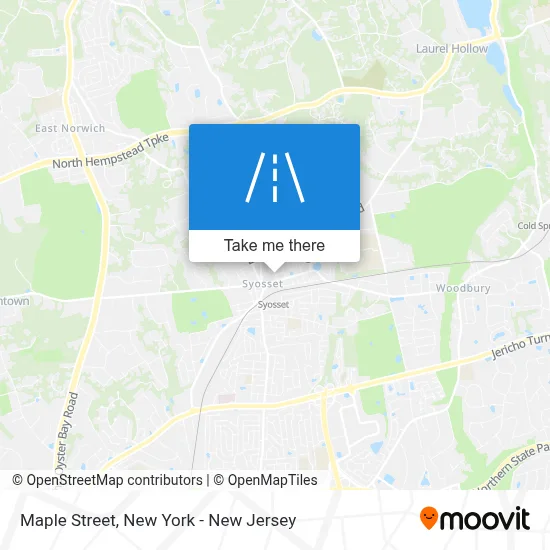 Maple Street map