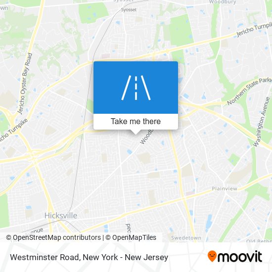 Westminster Road map