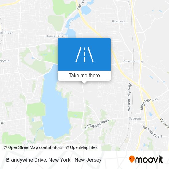 Brandywine Drive map