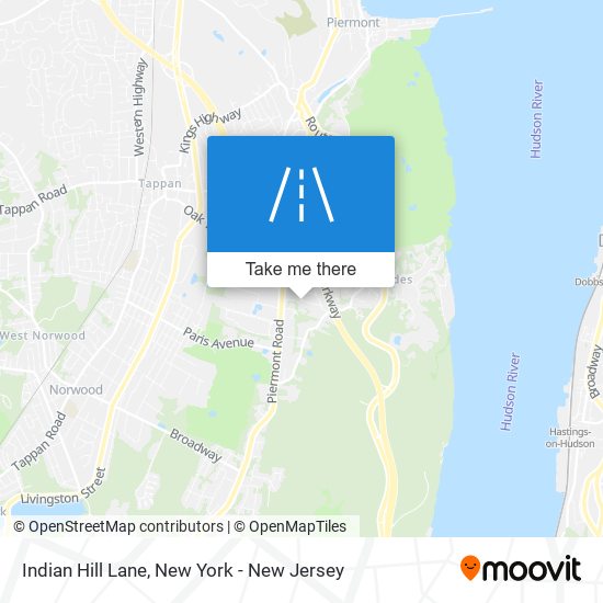 Mapa de Indian Hill Lane