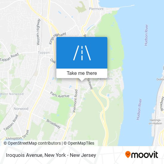 Mapa de Iroquois Avenue