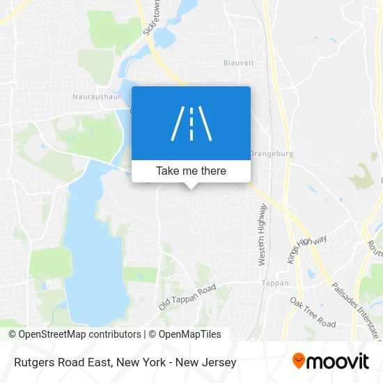 Rutgers Road East map