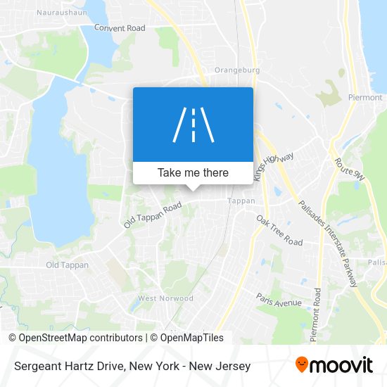 Mapa de Sergeant Hartz Drive