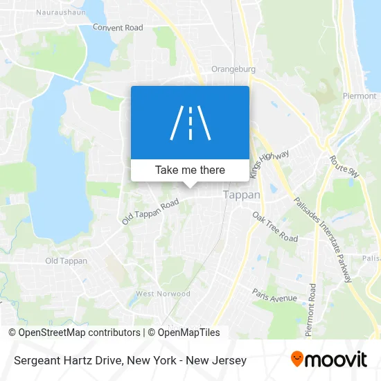 Sergeant Hartz Drive map