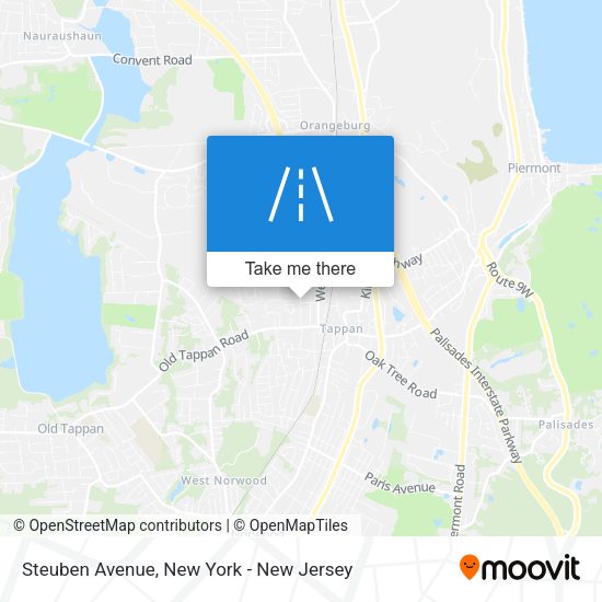 Mapa de Steuben Avenue