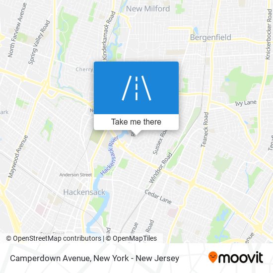 Camperdown Avenue map