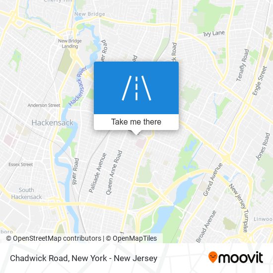 Chadwick Road map