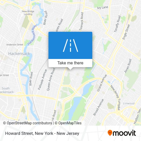 Mapa de Howard Street