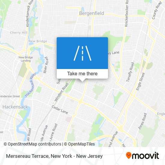 Mersereau Terrace map