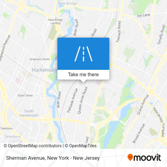Mapa de Sherman Avenue