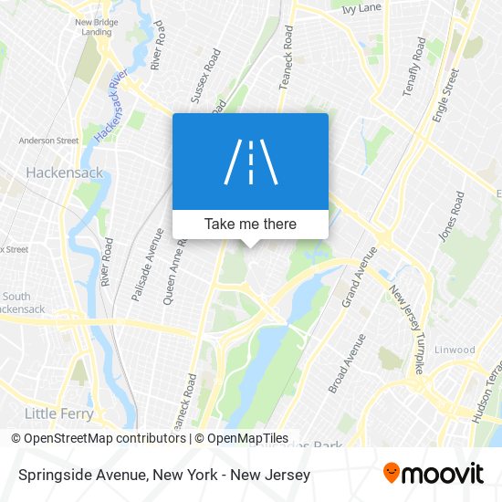 Springside Avenue map