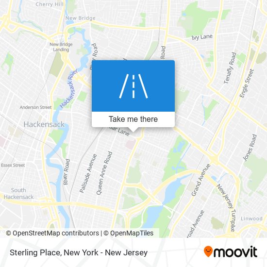 Sterling Place map