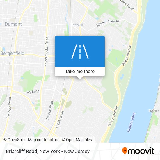 Mapa de Briarcliff Road