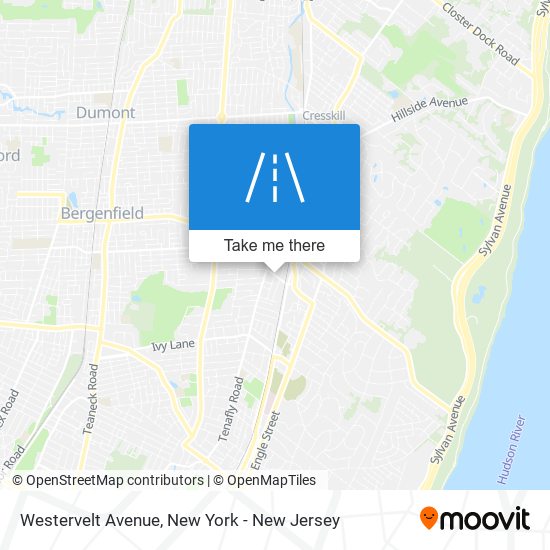 Westervelt Avenue map