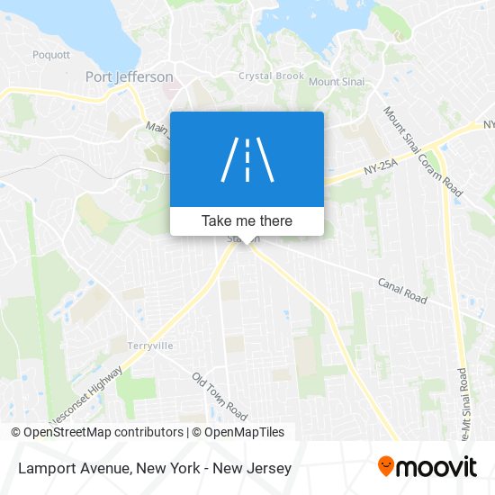 Lamport Avenue map