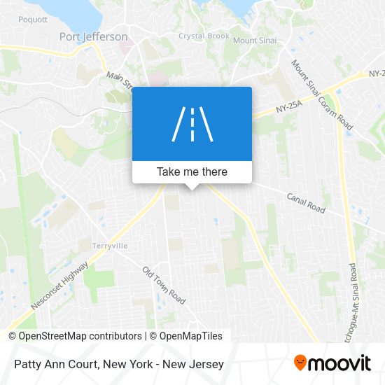 Mapa de Patty Ann Court