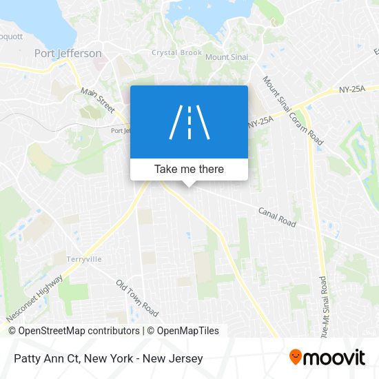 Patty Ann Ct map