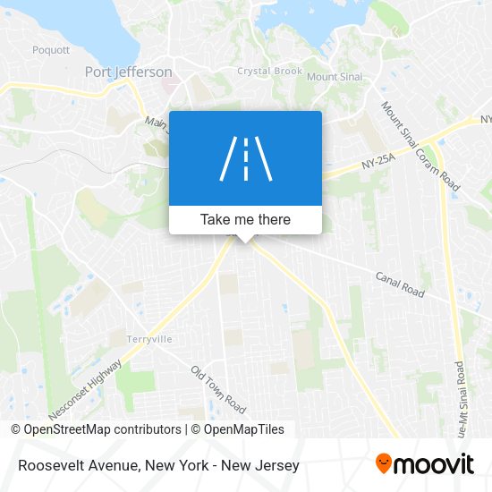 Roosevelt Avenue map