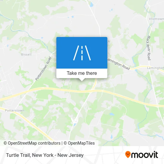 Turtle Trail map