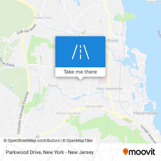 Parkwood Drive map