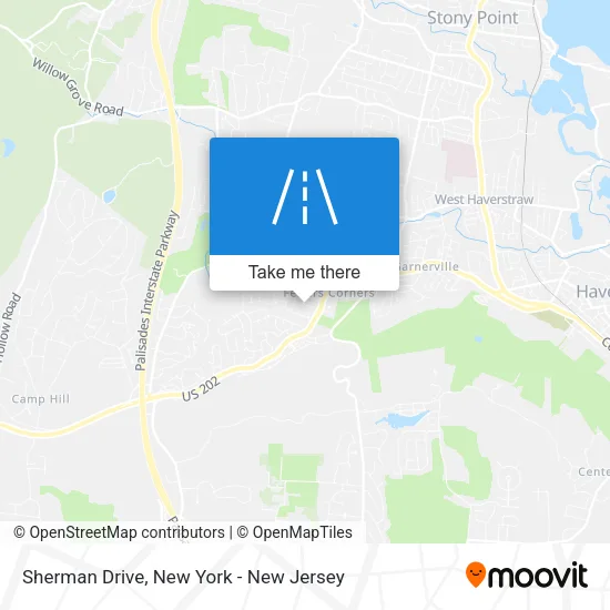 Sherman Drive map