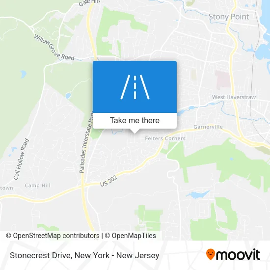 Stonecrest Drive map