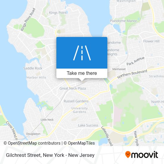 Mapa de Gilchrest Street