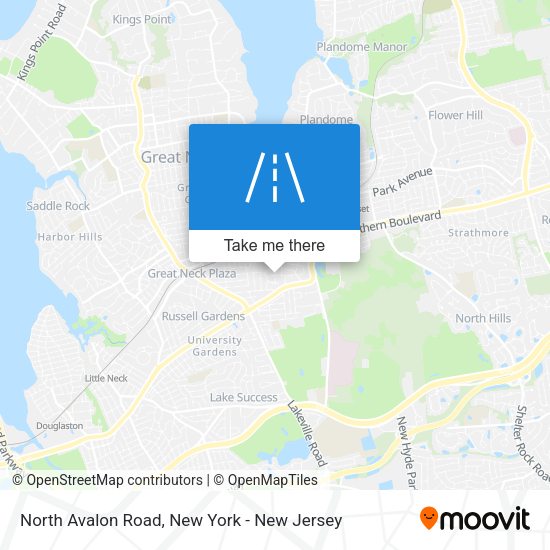 Mapa de North Avalon Road