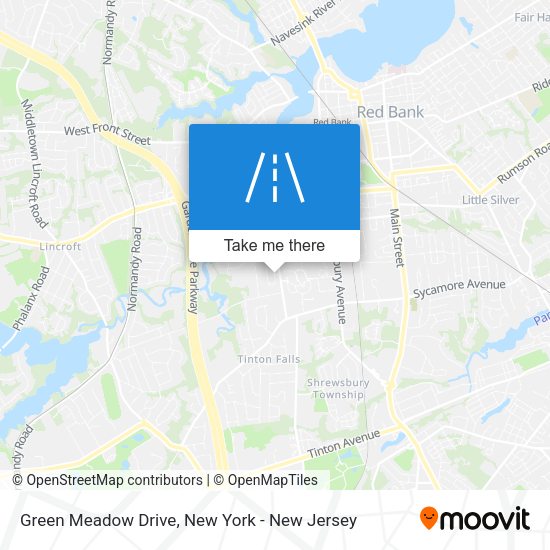 Mapa de Green Meadow Drive