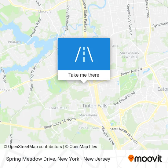Spring Meadow Drive map