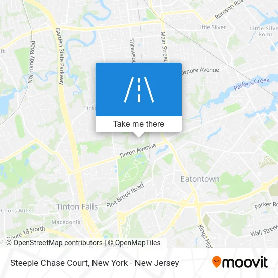 Steeple Chase Court map