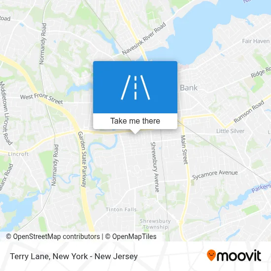 Terry Lane map