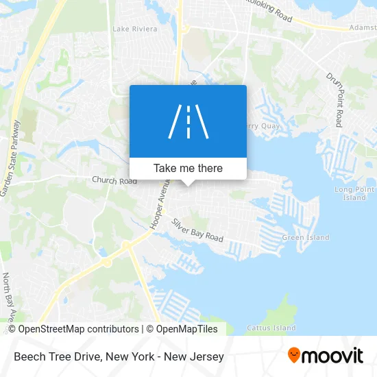 Beech Tree Drive map